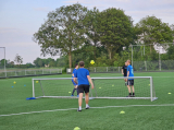 Laatste training seizoen 2023-2024 van 1e selectie S.K.N.W.K. (voetvolleytoernooitje) van donderdag 25 mei 2024 (208/314)